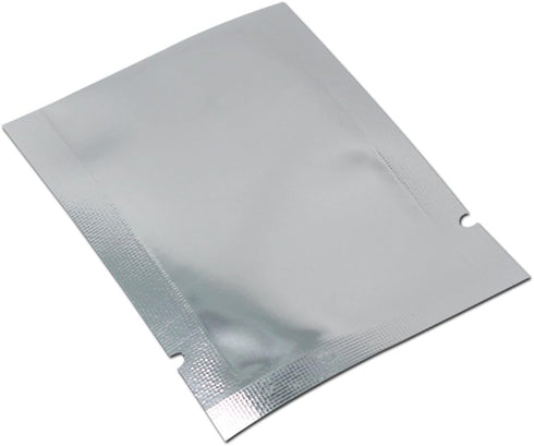 PABCK 200 Pack 2.4x3.5 inch (2x3.1 Inside Size) Clear Front Mylar Heat Seal Pouch Foil Bulk Food Storage Kitchen Packaging Vacuum Wrapping...