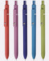 sencoo 5 pack Blue Gel Pens Quick Dry Ink Pens Fine Point Retractable Roller Ball Pens 0.5 mm Smooth Writing Pens Cute Pens Aesthetic pens for Sch...
