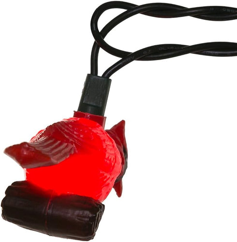 Kurt Adler UL0676 Red Cardinal Light Set, 10 Light...
