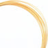 18K Gold Plated Wire 0.6mm 5 Meters Bead Cord for Bracelet Necklace Charm Beading Jewelry Making Findings...