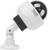 Solar Powered Dummy Fake CCTV Security Dome Camera with Flashing Red LED Light & Warning Security Alert Sticker Decal, Indoor/Outdoor Use...