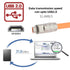 cablecc Type A USB-A to 5Pin Micro USB USB2.0 Data Cable Liquid Silicone Ultra Soft Power Fast Charge for Laptop Tablet Phone......