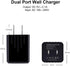 Fast Charger Type C Charging Block USB Wall Plug Android Phone Fast Car Charger Adapter C Type Charging Cable 3FT 6FT for Samsung Galaxy S24 S23 S...