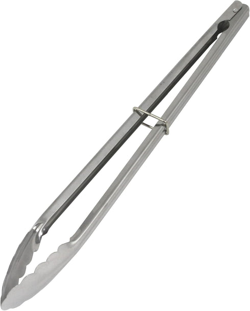 Chef Craft Classic Clam Shell Tongs, 16 inch, Stainless Steel...
