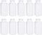 uxcell Plastic Lab Chemical Reagent Bottle, 120ml/ 4oz Wide Mouth Sample Sealing Liquid/Solid Storage Bottles, White 10pcs...