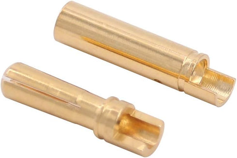 20pairs Cross 4.0mm Thick Gold Bullet Connector Banana Plug Gold Plated for ESC Battery(C131-20)...