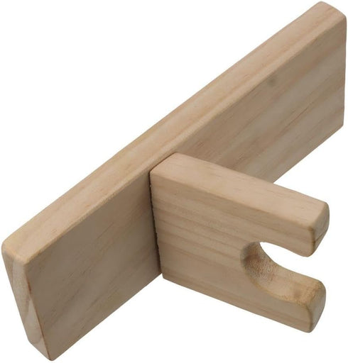 Wooden Hot Melt Gun Holder Hot Glue Gun Stand Detachable Hot Melt Glue Bracket for Factory Home Handicraft Making...