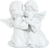 Cherubs Angels Resin Garden Statue Figurine , Adorable Angel Sculpture Memorial Statue, Indoor Outdoor Home Garden Decoration (Kiss Cherub-Right)...