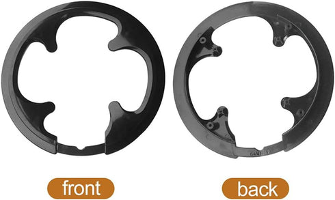 Bicycle Sprocket Cover, 42T Bike Chain Guard Ring, Gear Chain Wheel Crankset Protector Cover for Mountain Bike, Cycling Chainring Guard Support Pr...