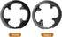 Bicycle Sprocket Cover, 42T Bike Chain Guard Ring, Gear Chain Wheel Crankset Protector Cover for Mountain Bike, Cycling Chainring Guard Support Pr...