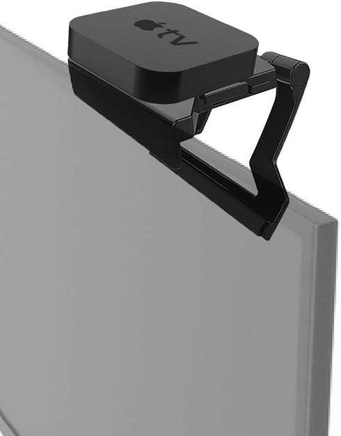 Mount Plus MP-APM-03-01 Top Shelf TV 5-inch Wide Flat Panel Adjustable Clip Mount Holder for Streaming Device, Media Boxes, Speakers and Mount Mad...