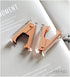 Owfeel Desk Accessory Kits Rose Gold 4pcs Acrylic Stapler & Tape Dispenser Set, Tape & Stapler Desk Set Rose Gold As The Halloween Chirismas Thank...