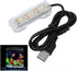 Blue Light Small Aquarium Led Light, Multicolor Led Fish Tank Light for Freshwater Plants Aquarium Accessories?Fish and Aquatic Pets, Pet Supplies...