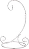 Bard's Twisted Silver Ornament Stand, Small, 7" H x 5.125" W x 5.125" D, Pack of 3...