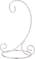 Bard's Twisted Silver Ornament Stand, Small, 7" H x 5.125" W x 5.125" D, Pack of 3...