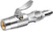 Locking Air Chuck, Heavy Duty Two Steel Jaws Lock on Air Chuck for Any Schrader Valve Tires-No Air Leakage, Rated to 150 PSI-1/4 NPT Fitting Inclu...