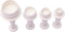 A Set of 4pcs Round Circle Cake Biscuit Cookies Mold Cutter Plunger Fondant Sugarcraft Icing Decorating...