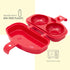 Home Basics Microwave Egg Cooker | 2 Inserts | Cook an Omelette or Individual Egg...