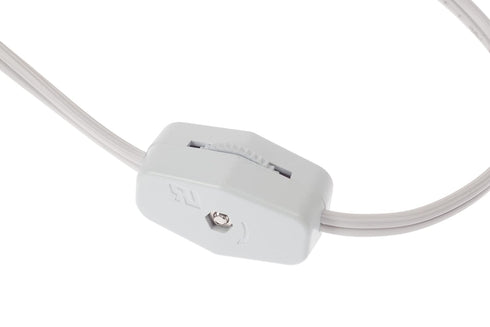 Single Light Replacement Clip in Lamp Cord for Christmas Village House includes Clear Light Bulb...