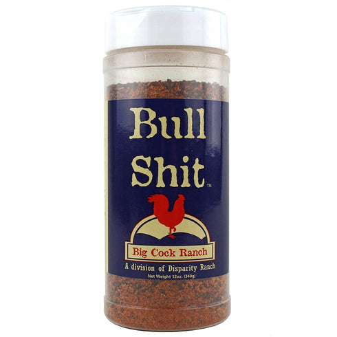 Bull Shit Steak Seasoning, Net Wt 12oz...