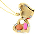 Amour Heart Pill Necklace - Polished Heart Locket with Strong Magnetic Closure - Medication Necklace - Keep Your Medication Securely with You at A...
