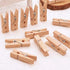 Durable Mini Wooden Clothespins for Crafts: Versatile 1-Inch Size, Pack of 100 - Ideal for DIY Projects, Photos, and Home Decor...