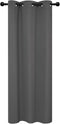 Deconovo 100% Blackout Curtains – Noise Reducing, Thermal Insulated Drapes – Grommet Room Darkening Window Panels – Light Blocking & Privacy Prote...