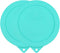 Sophico Round Silicone Storage Cover Lids Replacement for Anchor Hocking and Pyrex 7402-PC 6/7 Cup Glass Bowls (Container not Included)(Mint - 2 p...
