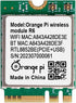 5 Plus WiFi 6 Module Wireless Card 1201Mbps PCIe Wi-Fi6+BT5.2, Wireless Module R6 Support WiFi Bluetooth Compatible with Orange Pi 5 Plus Singble ...
