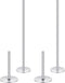 4 Pieces Stainless Steel Cake Heating Core 6 Inch and 2 Inch Silver Heating Rod Cake Baking Supplies for Baby Shower Birthday Party Wedding Cake D...