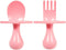 Nooli Baby Silverware Baby Fork Toddler Forks Toddler Utensils, BPA Phthalates-Free, Dishwasher and Sterilizer Safe, Pink - Kids Silverware...