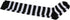 ® Women Girl Stretch Over Knee Striped Cotton Thigh High Socks...