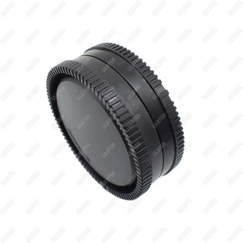 Body Cap + Rear Lens Cap Cover for Sony Alpha E Mount A7R V A7R IV A7R III A7R II A7R/A7 IV A7 III A7 II A7/A7C II A7C/A7S III A7S II A7S / A9 III...