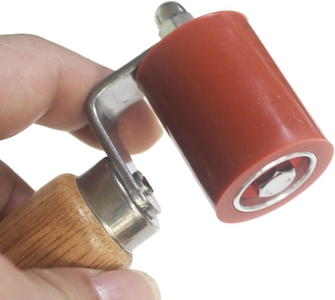?????? ???? Heavy Duty Silicone Seam Roller - Sound Deadening Silicone Hand Rollers Used for PVC/Tpo/Epdm Roofing Decking Membrane and Tarpaulin B...