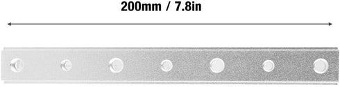 T Tracks Woodworking, T-Slot Miter Track Jig, Useful Convenient Quality Aluminum Alloy Diy for Quick acting Clamp(200MM T-type slider)...