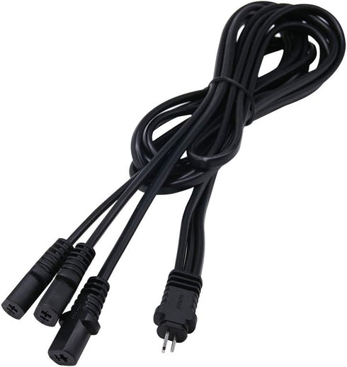 Fromann 45 Inches W Cable 2 Pin Splitter Connect Three Motors to One Transformer Extension Cords Replacement...