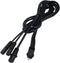 Fromann 45 Inches W Cable 2 Pin Splitter Connect Three Motors to One Transformer Extension Cords Replacement...