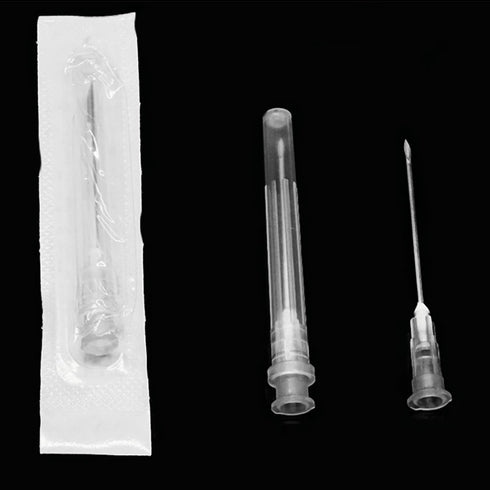 100Pack 22Ga 1.5 Inch/38mm Disposable Lab Utensils Individually Sealed Wrapped...