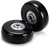 OwnMy 50mm x 18mm Set of 4 Luggage Suitcase Replacement Wheels, Rubber Swivel Caster Wheels Bearings Repair Kits (Black)...