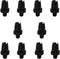 10 Pcs Bike Brake Cable Lever Barrel Adjusters Nut Adjusting Screw Fastener Bolt Brake Accessories Aluminum Alloy M7 Mountain Bike Brake Handle Le...