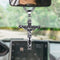 Cross Pendant for Car Rearview Mirror Charm Hanging Accessories Ornament Jesus Cross Necklace Jewelry Women Men Auto Interior Car Decor Crucifix C...