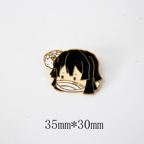 Demon Brooch Anime Cosplay Pins Slayer Mental Cute Kamado Nezuko Accessories 17pcs...