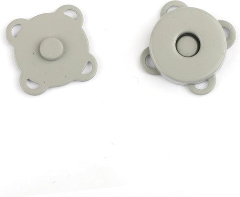 10 Sets 18mm Sew in Magnetic Bag Clasps Plum Blossom Bag Button, Snaps, Clasps, Great for Purses Bags Sewing Craft Clothing Bag...