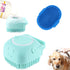 2 pcs Dog Bath Brush, Dog Bath massage, Dog shampoo Brush, Dog Bath Grooming Shedding Brush, Puppy Massage Brush with adjustable strap for long sh...