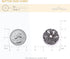 20 pcs Vintage Hollow Scale Pattern Silver Metal Shank Sewing Coat Buttons -25mm -1"...