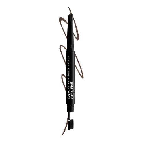 NYX PROFESSIONAL MAKEUP Fill & Fluff Eyebrow Pomade Pencil, Brunette...
