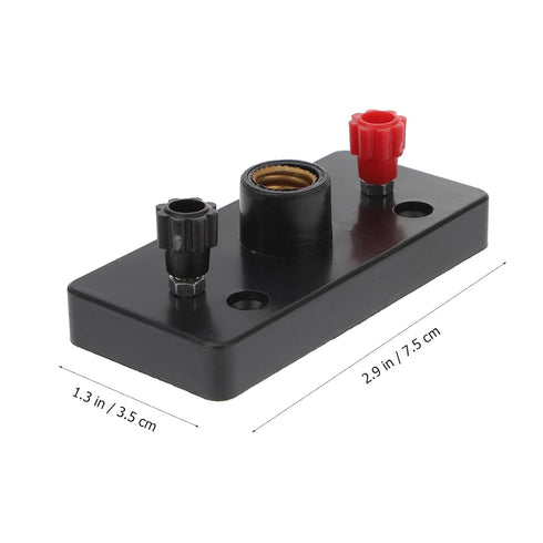 10pcs Small Screw Lamp Holder Physical Lamp Base Lamp Bases Physics Lab Equipment Bulb Base Physics Laboratory Equipment Dc Primary School Experim...