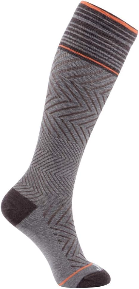 ja vie JAVIE 76% Merino Wool Compression Socks 15-20mmHg Seamless Toe for Women & Men...