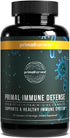 Primal Harvest Primal Immune Defense 10-in-1 Immune Defense Supplement: with 7 Billion CFU Probiotics, Zinc, Vitamins C, B6, D3, K2 - Immune Boost...