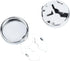Shining Crystal Cufflink Button Covers for Men Shirt Cufflinks Cover 15MM Metal Button Cover for Women Gifts for Wedding Party Business...